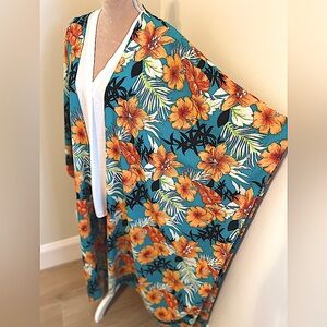 Beautiful Tropical Kimono-